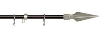 รางผ้าม่าน titanium Rod 19 mm. หัวรางสีเงิน-R05 SB 02